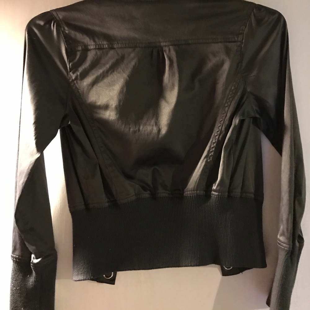 Gray Large Button Jacket - image 3